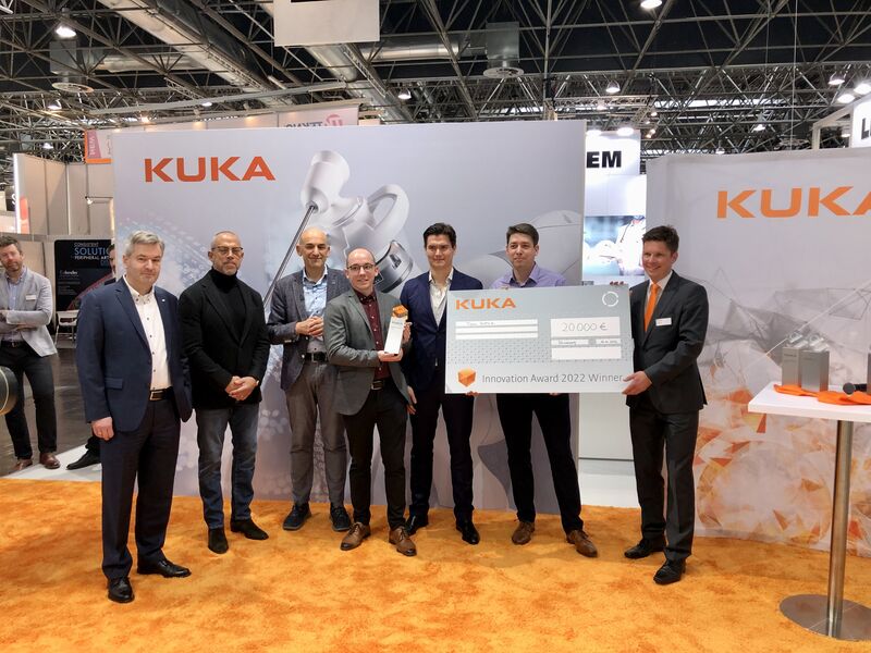 ROPCA hat den KUKA Innovationspreis gewonnen!